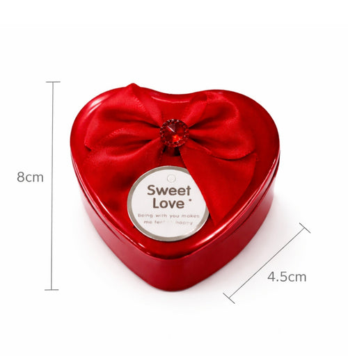 Heart Pendant Necklace Gift Set With Decorative Heart Box For Gifting ( Design May Vary Of The Necklace)