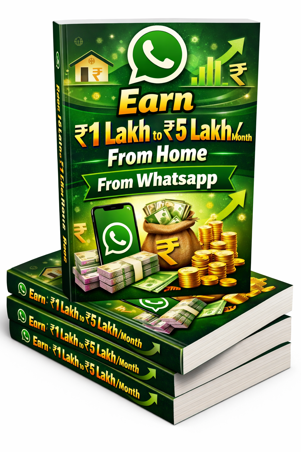 Earn Rupees 1 Lakh to 5 Lakh/Month From Home From WhatsApp